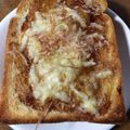 早絵香's cooksnap of when they made だらず朝ごはん♡簡単♡お好み焼トースト.