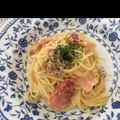 クックQOQS2T☆'s cooksnap of when they made 牛乳でつくる☆カルボナーラ.