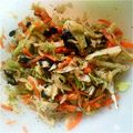 モコ119's cooksnap of when they made ほうれん草（小松菜）、人参、海苔のナムル.