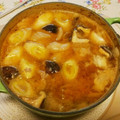 ちーりんママ's cooksnap of when they made 【冬野菜】とろ～りはくさいの味噌煮込み鍋.