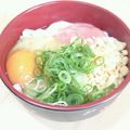 sweet_rose's cooksnap of when they made 稲庭うどんの明太釜玉.