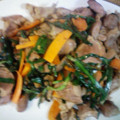 うに１１８'s cooksnap of when they made 砂肝とにらのスタミナ炒め♪.