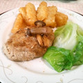 豆乳ポテト's cooksnap of when they made おからハンバーグ和風きのこソース.