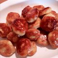 どーなつぼんぼん's cooksnap of when they made 子供のおやつに♪さつまいものいも餅.