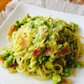deuxＵ's cooksnap of when they made アボカドとベーコンのパスタ.