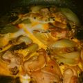kerios's cooksnap of when they made トロトロ長ネギと鶏ももの定番煮物.