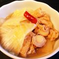 作るの苦手's cooksnap of when they made 自炊初心者へ♪白菜とお揚げの炊いたん.