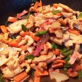 maruchan77's cooksnap of when they made レンコンといろいろのきんぴら風.