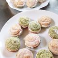 カクレポロジリ's cooksnap of when they made ひな祭りカラーのダックワーズ♡.
