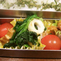 Ｐ子ママ's cooksnap of when they made ほうれん草とちくわのバターしょうゆ炒め.