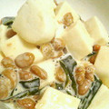 ノリー修行中's cooksnap of when they made ほわとろ☆わかめ納豆とはんぺん.
