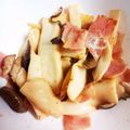 美猫0120's cooksnap of when they made ベーコンとエリンギのオリーブオイル炒め.