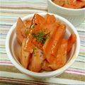 hina72's cooksnap of when they made にんじん✿魚肉ソーセージのマヨポン炒め♡.
