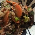 みーここなっつ's cooksnap of when they made 牛肉と茄子の炒め物！~味噌味.