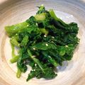 nanairo20's cooksnap of when they made 菜の花のナムル.