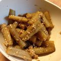 ankoro113's cooksnap of when they made 超簡単正月料理☆ごぼうのたたき☆おせち.