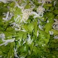 yasuna313's cooksnap of when they made 糖質制限♪春菊としらすの和え物★.