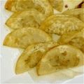nokkesan's cooksnap of when they made 中身は？！かぼちゃ～♪♪揚げ餃子☆.