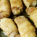 ＊みるこくろこっぺ＊'s cooksnap of when they made ヤマイモの豚肉巻き巻き☆甘辛煮☆.