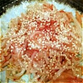 おざゆみ's cooksnap of when they made あと一品欲しいときに簡単もやしキムチ.