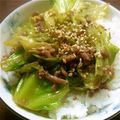 ・＊まろ＊・'s cooksnap of when they made ☆★キャベツと挽き肉の甘辛味噌炒め★☆.