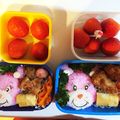aekh5HLife's cooksnap of when they made ケアベア♡キャラ弁♡くまさん♡ピンク.