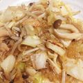 くんぼうまま's cooksnap of when they made ヘルシー！野菜たっぷりシーフード春雨.