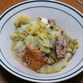 azukiyuki's cooksnap of when they made キャベツ大量消費 さつま揚げと鯖缶の煮物.