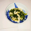 二ｬｧ's cooksnap of when they made 小松菜の炒め煮.