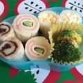 たべたいち's cooksnap of when they made ハムとチーズのくるくるサンド♡.