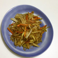 クックLI4CYG☆'s cooksnap of when they made ☆大根の皮☆ポン酢炒め.