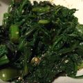 じんこ。's cooksnap of when they made 旬の味＊菊菜のごま和え.