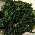 じんこ。's cooksnap of when they made 旬の味＊菊菜のごま和え.