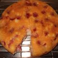 belle888's cooksnap of when they made 炊飯器で苺バナナのヨーグルトケーキ.
