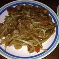 真浩ーまひろー's cooksnap of when they made 残ったカレーdeもやしカレー.