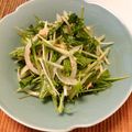 aiti's cooksnap of when they made 春菊と水菜のサラダ.