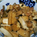 くまねここ's cooksnap of when they made 超簡単　鶏もも肉きのこ厚揚げの炒め煮.