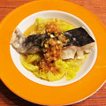 うめのめめ's cooksnap of when they made たらと白菜のごま油香る蒸し煮.