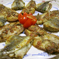 elisalice's cooksnap of when they made **イワシの梅しそ巻き揚げ**.