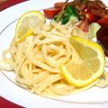 Snow＊Love's cooksnap of when they made レモンパスタ.