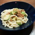 やん＠時短研究中's cooksnap of when they made アボカド納豆パスタ～10分で簡単♪.