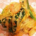 えみらくる's cooksnap of when they made ニラ玉キムチ炒め.