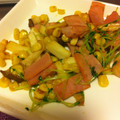 クマたぬき's cooksnap of when they made 簡単5分！豆苗とエリンギの炒めもの.