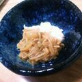 ki___co's cooksnap of when they made クリームチーズのなめ茸和え.