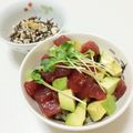 サプリ☆'s cooksnap of when they made マグロとアボカドのタルタル丼♪.