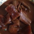 でめきん☆'s cooksnap of when they made 豚もつとこんにゃくのどて煮.