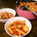 LovePiano's cooksnap of when they made お父さんの「チキントマト煮」.