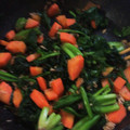 反逆のウィル's cooksnap of when they made 簡単一品！小松菜と人参のツナ炒め.