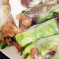 カルチョーフィ's cooksnap of when they made 牛肉の甜麺醤炒めと彩り野菜で生春巻き.
