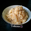NAGANO久留米's cooksnap of when they made 簡単！胡麻香る 大根の炊き込みご飯.